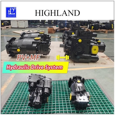 Cast Iron Green Forage Harvester Hydraulic Drive System  PV110 MF110