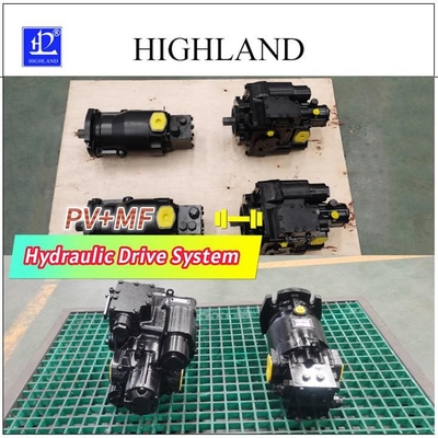 Combine Harvester PV20 MF21 Hydraulic Drive System Tested Fully Customized Components