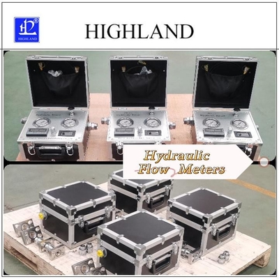 HIGHLAND Portable Hydraulic Tester For Accurate Measurement Testing Hydraulic Flow Rate