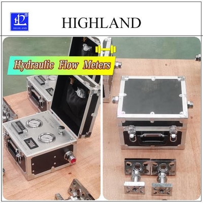 HIGHLAND Portable Hydraulic Tester For Accurate Measurement Testing Hydraulic Flow Rate