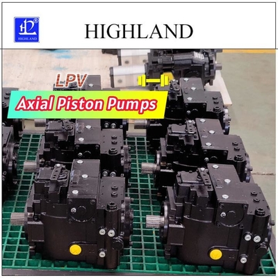 Highland Hydraulic Axial Flow High Pressure Piston Pumps For Construction Machine