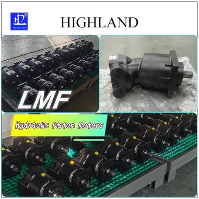 Cast Iron LMF30 Hydraulic Motor For Overload Test Of Combine Harvester