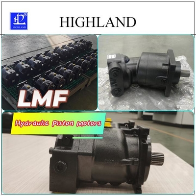Cast Iron LMF30 Hydraulic Motor For Overload Test Of Combine Harvester