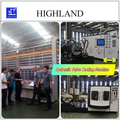 YST500 Hydraulic Valve Test Bench Customized Modular Layout For Rotary Drill