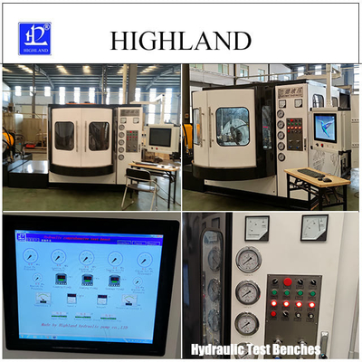 HIGHLAND Rotary Drilling Rig Hydraulic Test Benches 160 Kw Testing Hydraulic Pumps And Motors