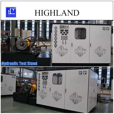 HIGHLAND Rotary Drilling Rig 380 L/Min Flow Rate Hydraulic Test Stands Compact Structure 90 Kw