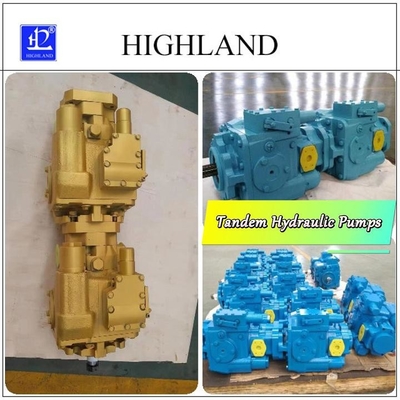 High-Performance Harvester Tandem Pumps Manual Loading Mode