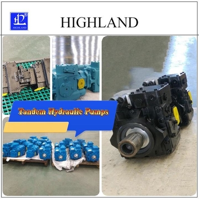 Manual Loading Mode Hydraulic Pumps Within Plywood Case For Packaging