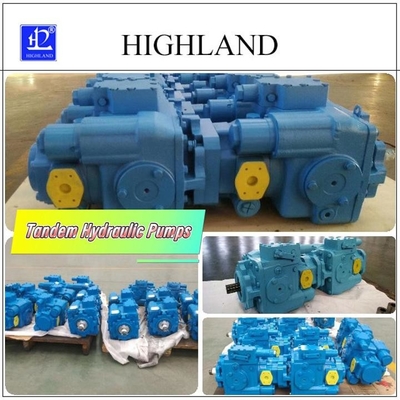Manual Loading Mode Hydraulic Pumps Within Plywood Case For Packaging