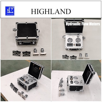 HIGHLAND Precise Flow Measurement Hydraulic Tester Data Display For Cement Mixer