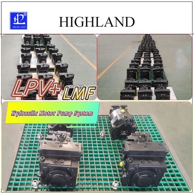 System Solutions: LPV90 Hydraulic Motor Pump System for Fast Work & Patent Certification