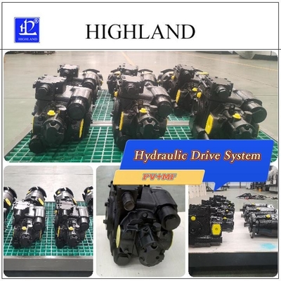 Automatic Control Type Hydraulic Drive System For Harvesters