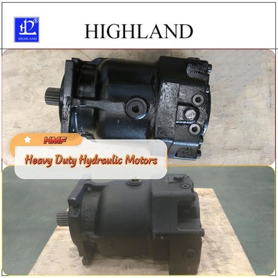Heavy Duty HMF90 Hydraulic Motors Cast Iron Housing Easy Maintenance High Torque