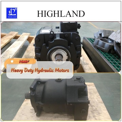 Cast Iron Housing Heavy Duty Hydraulic Motors HMF90 Easy Maintenance For Mobile Crusher
