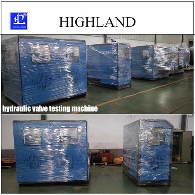 HIGHLAND Hydraulic Valve Test Benches 450 L/Min Flow Rate Reliable Performance Personalized Customization