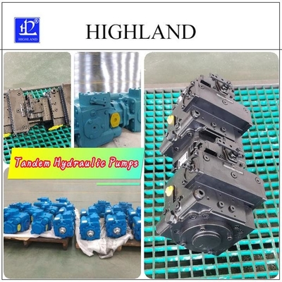 Multi Mode Tandem Hydraulic Pumps With Max Displacement Of 110 + 110 ML/R