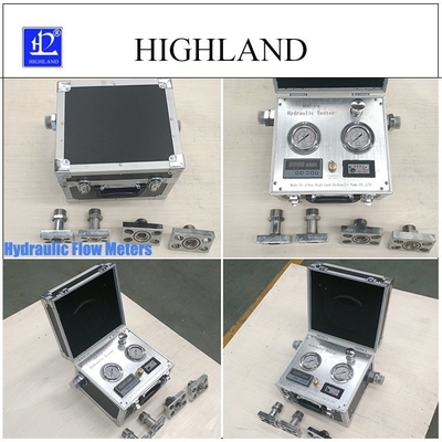 MYHT-1-4 Hydraulic Flow Meters With Data Display For Oil Temperature Range -20C -150C