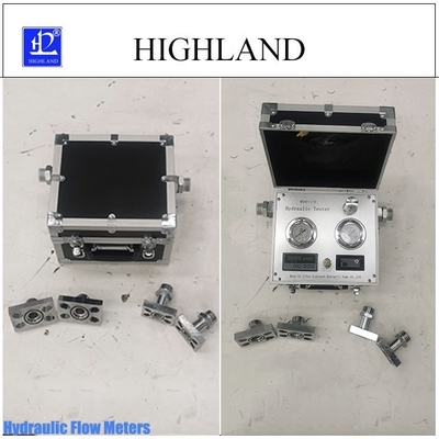 MYHT-1-4 Hydraulic Flow Meters With Data Display For Oil Temperature Range -20C -150C