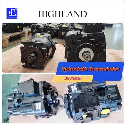HPV90 HMF90  Hydrostatic Drive Transmission Manual Loading Method