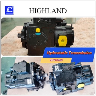 HPV90 HMF90  Hydrostatic Drive Transmission Manual Loading Method