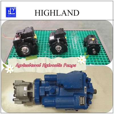 Highland Agricultural Walking Hydraulic Axial Plunger Pumps For Harvesters