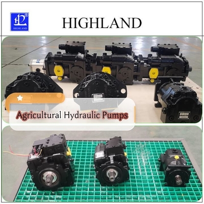 Highland Agricultural Walking Hydraulic Axial Plunger Pumps For Harvesters