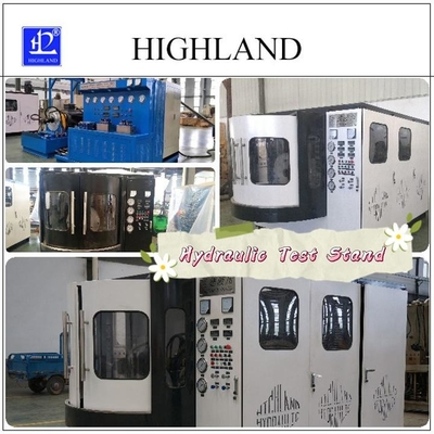 HIGHLAND Locale Hydraulic Test Stands Customization 160 Kw Power Energy Saving Testing Equipment