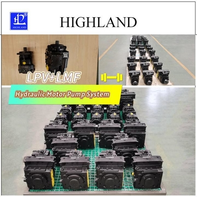 Manual Loading Hydraulic Motor Pump System High Efficiency
