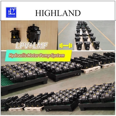 Reliable and Efficient Hydraulic Motor Pump with Plywood Case Packaging