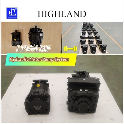 Reliable and Efficient Hydraulic Motor Pump with Plywood Case Packaging