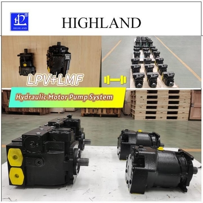 Reliable and Efficient Hydraulic Motor Pump with Plywood Case Packaging