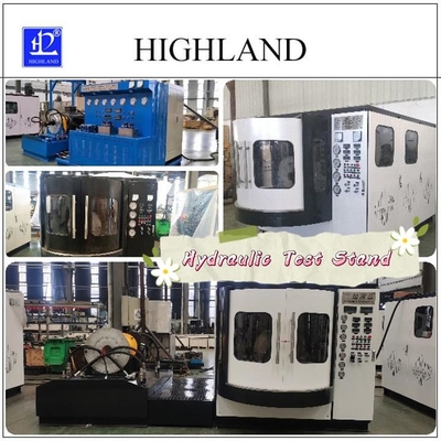 HIGHLAND Compact Structure Hydraulic Test Stands Designed For Excavators In Locale