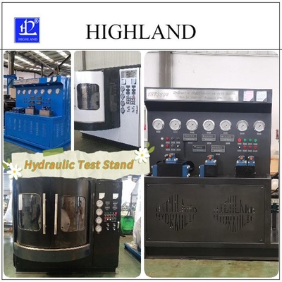 HIGHLAND Compact Structure Hydraulic Test Stands Designed For Excavators In Locale