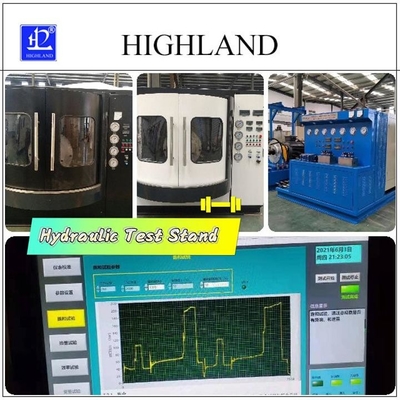 HIGHLAND Compact Structure Hydraulic Test Stands Designed For Excavators In Locale