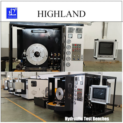 HIGHLAND Coal Mine Hydraulic Test Benches Flow Rate 450 L/Min Testing Hydraulic Pumps And Motors