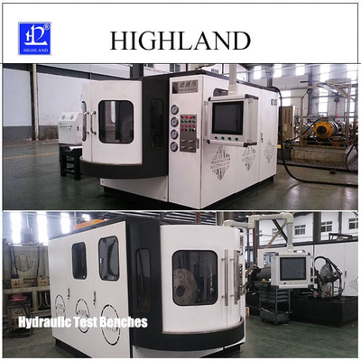 HIGHLAND Coal Mine Hydraulic Test Benches Flow Rate 450 L/Min Testing Hydraulic Pumps And Motors