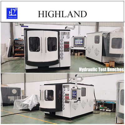 Fully Automatic Hydraulic Test Benches By HIGHLAND Easy To Operate Testing Hydraulic Machine
