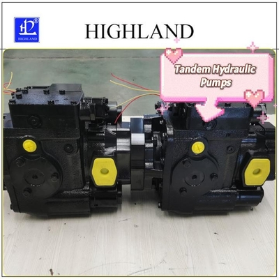 Hydraulic System Components Harvester Tandem Pumps with Cast Iron Construction