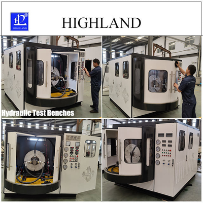 250 Kw Hydraulic Test Benches With Complete Detection Data 500 L/Min Flow Rate Hydraulic Testing Equipment