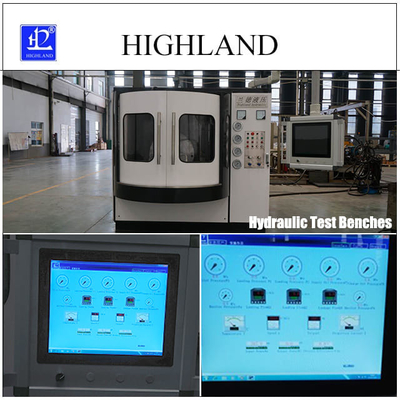 250 Kw Hydraulic Test Benches With Complete Detection Data 500 L/Min Flow Rate Hydraulic Testing Equipment