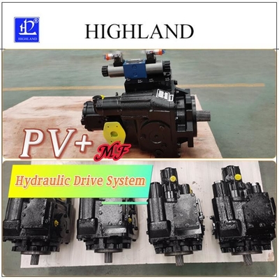 Customized Cast Iron Hydraulic Transmission System Tested and Packaged in Plywood Case