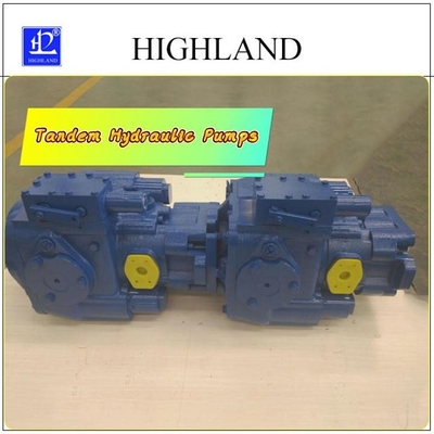Axial Piston Tandem Hydraulic Pumps With High Pressure & Efficiency
