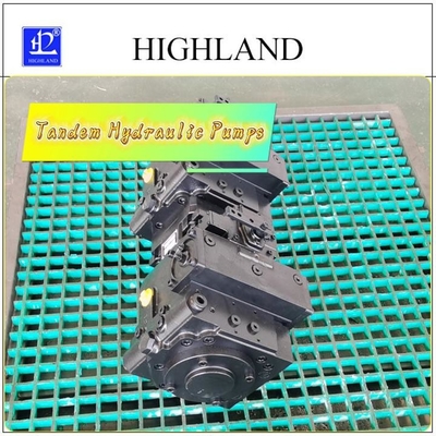 Tandem Hydraulic Pumps With Variable Displacement For Mobile Equipment