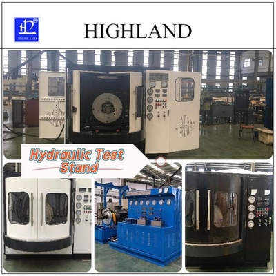 Excavators Compact Structure Hydraulic Test Stands Rated At 110 Kw