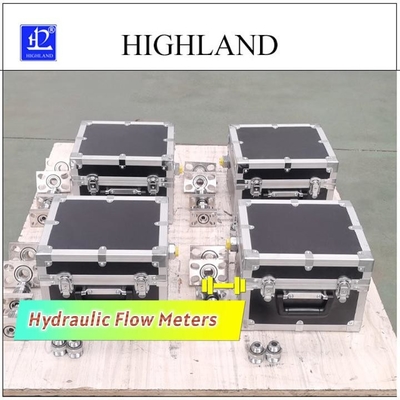 HIGHLAND Hydraulic Flow Meters With Joint Harvester Oil Temperature Range -20C -150C