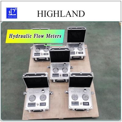 HIGHLAND Hydraulic Flow Meters With Joint Harvester Oil Temperature Range -20C -150C