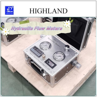 HIGHLAND Hydraulic Flow Meters With Joint Harvester Oil Temperature Range -20C -150C