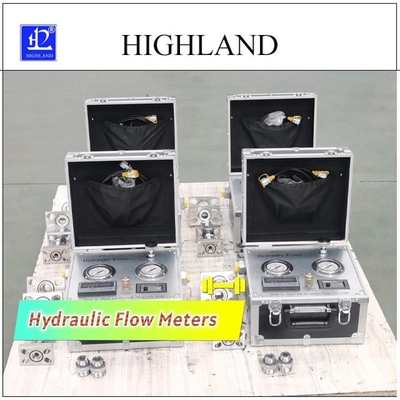 High Pressure Hydraulic Flow Meter 500L/Min Max Pressure 420 Bar