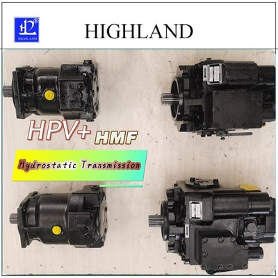Efficient Hydrostatic Drive Transmission For Hydraulic System Components