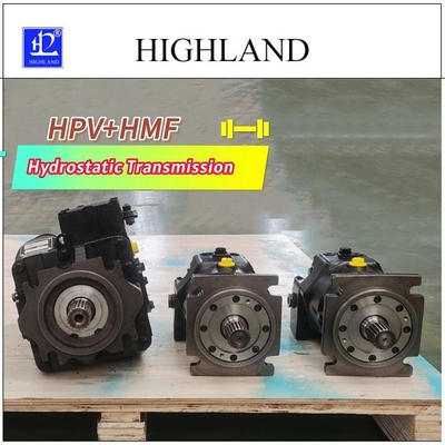 Hydraulic System Components Hydrostatic Transmission Cast Iron For Underground Loader